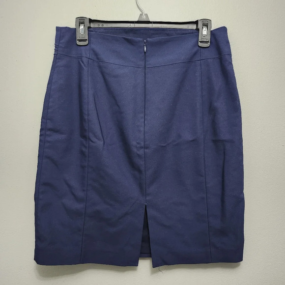 Express women's mini skirt size 10 navy blue fully lined - Picture 3 of 7